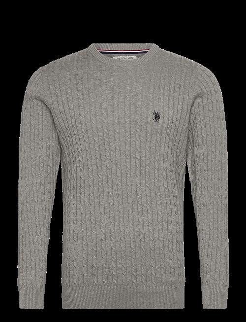 Se U.S. Polo Assn. | Mads Reg Cot Uspa M Knit | S hos Booztlet