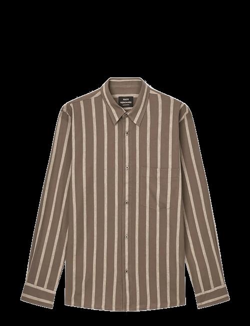 Mads Nørgaard | Cotton Linen Sune Stripe Shirt | M