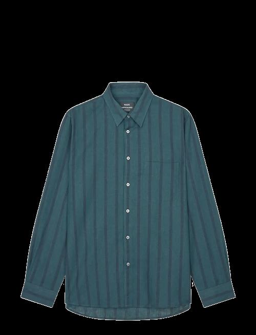 Mads Nørgaard | Cotton Linen Sune Stripe Shirt | XL
