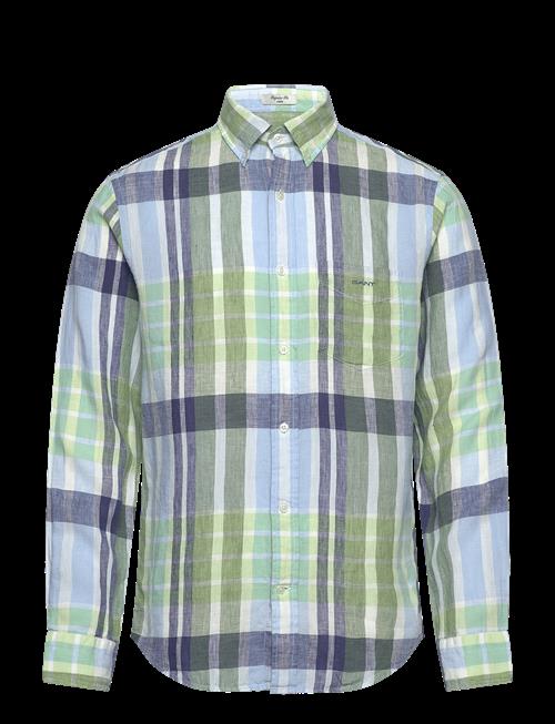 Gant | Reg Linen Madras Shirt | L