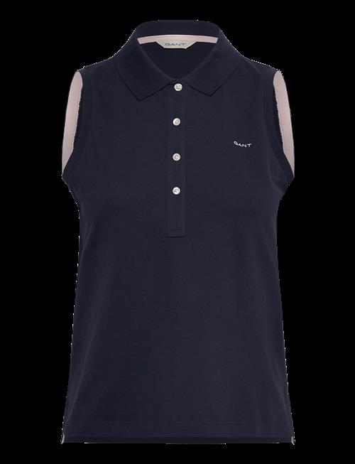 Gant | Contrast Collar Sleeveless Pique | M