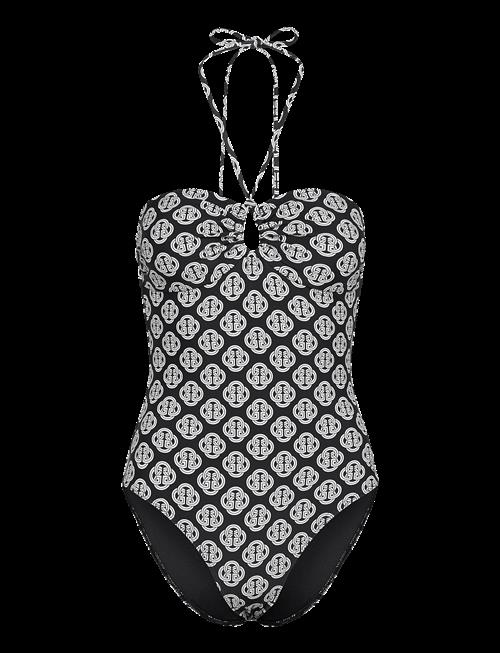 Gant | Monogram Print Swimsuit | XS