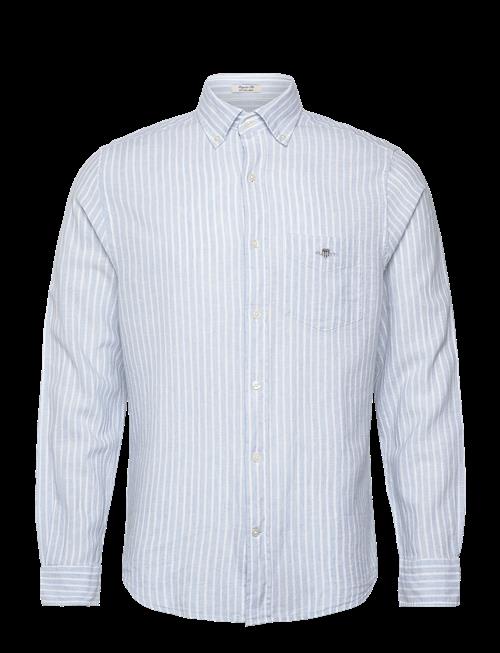 Gant | Reg Cotton Linen Stripe Shirt | XL