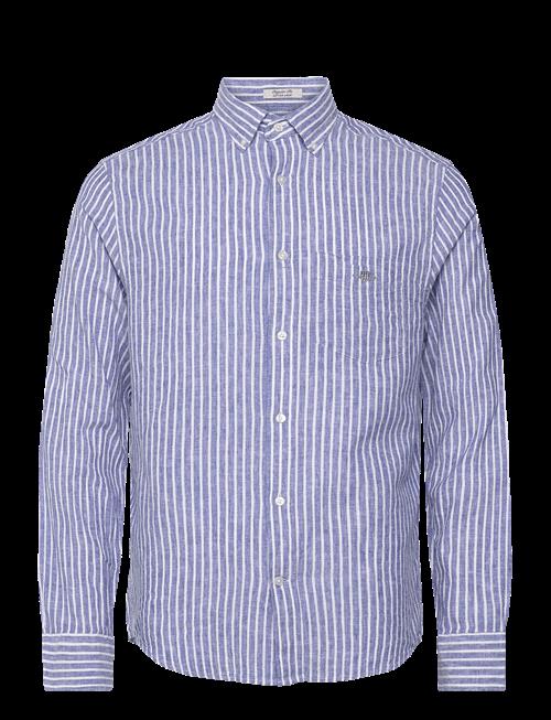 Gant | Reg Cotton Linen Stripe Shirt | XXXL