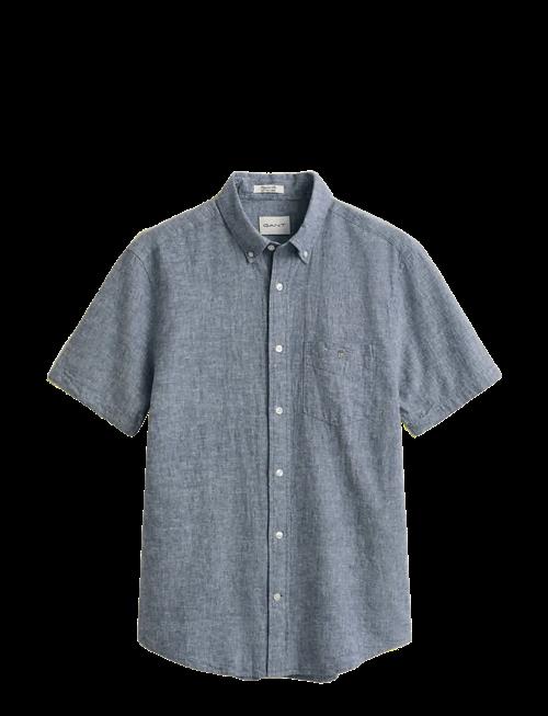 Gant | Reg Cotton Linen Ss Shirt | L