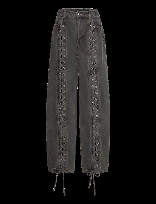 ROTATE | Denim Laced Leg Pants | 28