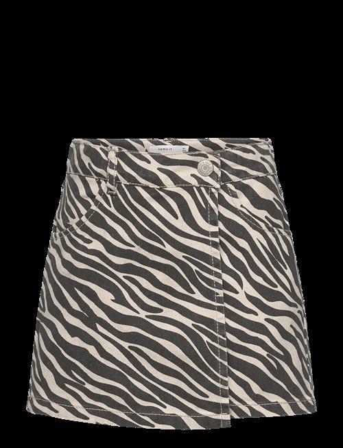 name it | Nkfzebra Twill Skort 4003-Td D | 152