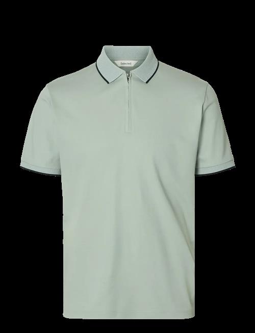 Selected | Slhfave Sport Zip Ss Polo Noos | L
