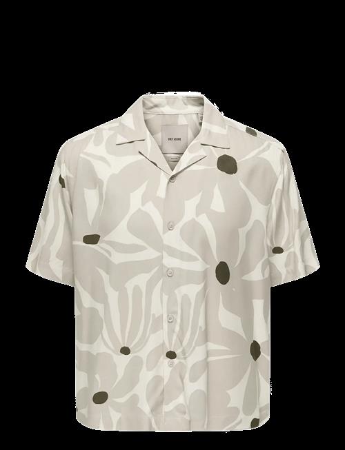 ONLY & SONS | Onsdash Life Reg Dig Aop Ss Resort Shirt | XL