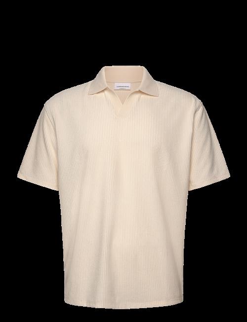 Lindbergh | V-Neck Jacquard Polo S/S | M