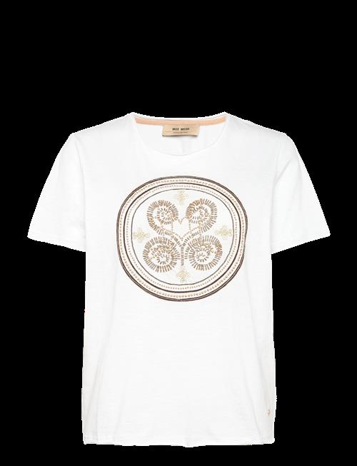 MOS MOSH | Mmzano O-Ss Embroidery Tee | XS