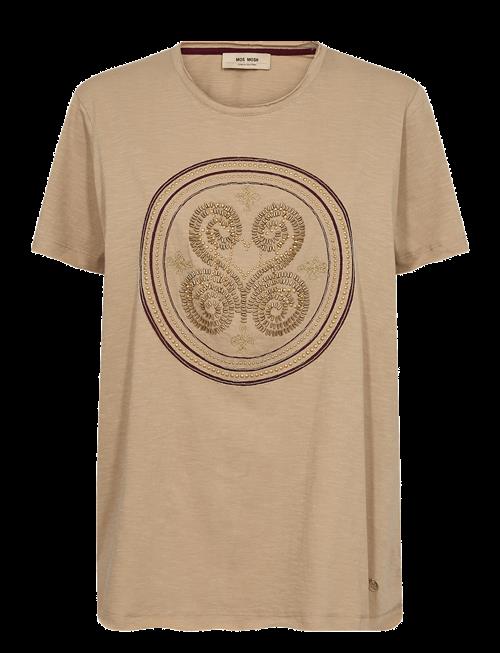MOS MOSH | Mmzano O-Ss Embroidery Tee | S