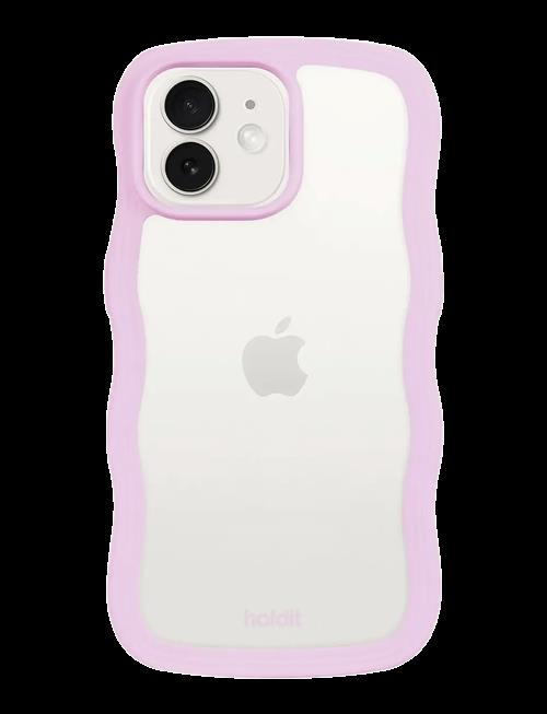 Holdit | Wavy Case Lilac/Transparent | IPHONE 12-12PRO
