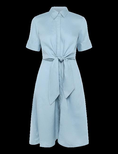 Lauren Ralph Lauren | Tie-Front Linen Shirtdress | 42