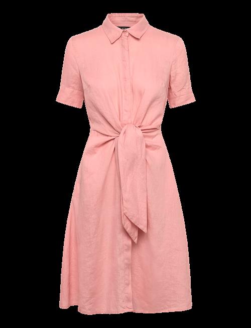 Lauren Ralph Lauren | Tie-Front Linen Shirtdress | 34