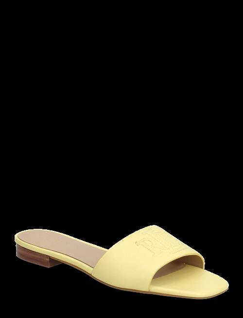 Lauren Ralph Lauren | Everley Nappa Leather Slide Sandal | 42