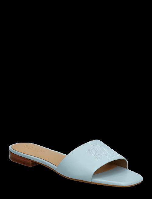 Lauren Ralph Lauren | Everley Nappa Leather Slide Sandal | 41