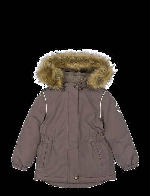 mikk-line | Winter Jacket Waist Solid W. Fake F | 86