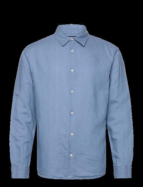 Lexington Clothing | Loose Indigo Linen/Tencel Shirt | S