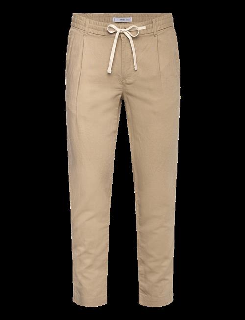 Mango | Slim-Fit Trousers With Drawstring | 38