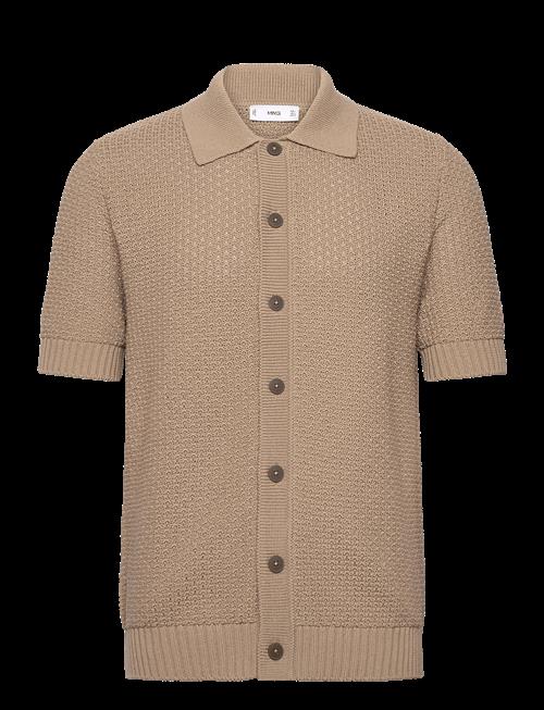 Mango | Cotton Knit Shirt | L
