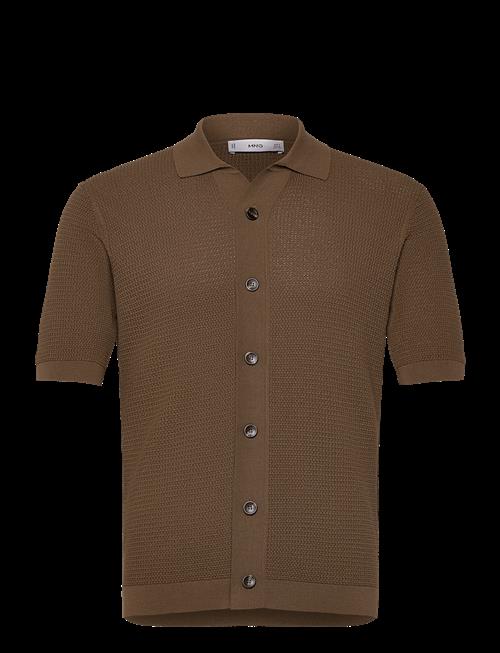 Mango | Structured Knitted Shirt | S