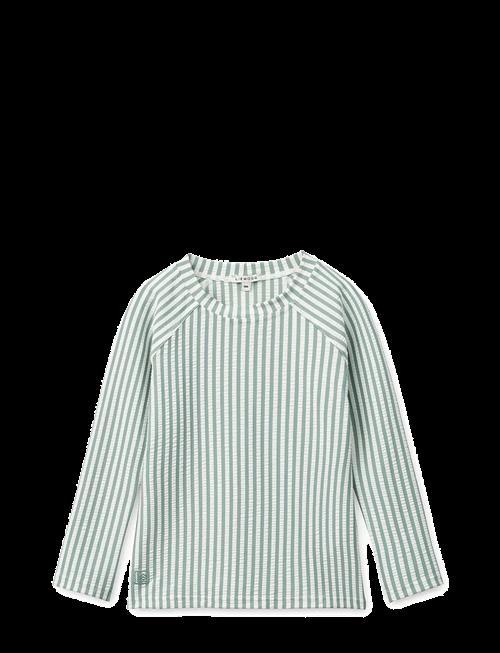 Liewood | Noah Seersucker Longsleeve Swim Tee | 62