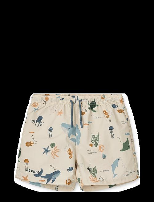 Liewood | Aiden Printed Board Shorts | 128