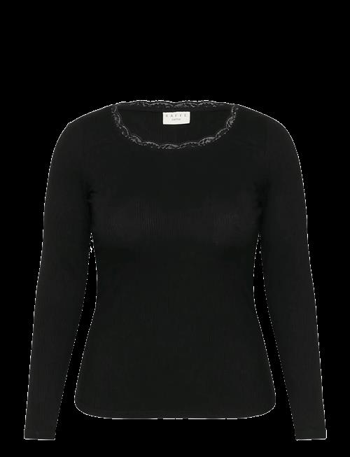 Kaffe Curve | Kcomia U-Neck Tee | S