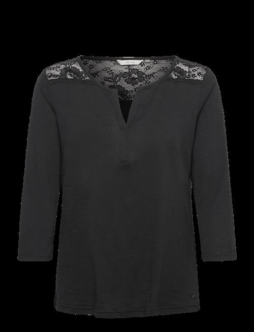 Cream | Crjanny Lace Jersey Blouse | XS