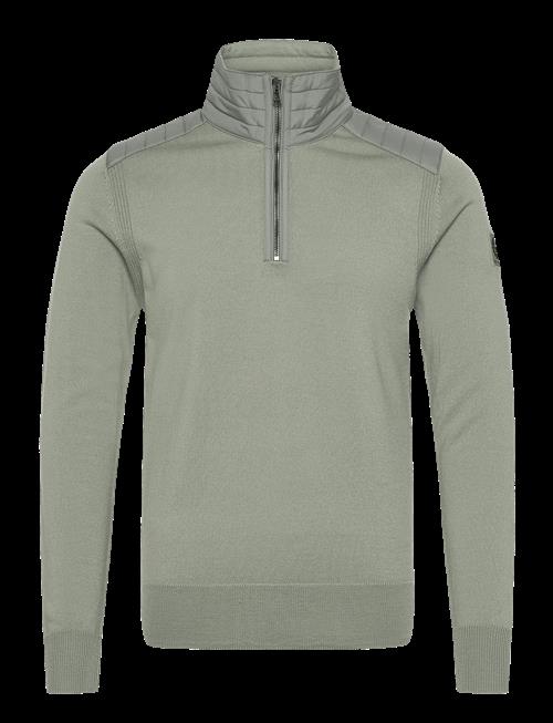 Belstaff | Kilmington Quarter Zip Jumper Dark Ink | XL