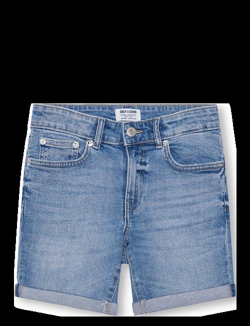 ONLY & SONS | Osjply Mb 2792 Pim Dnm Shorts | 164