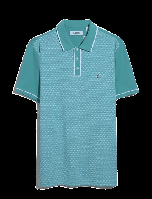 Original Penguin | Diamond Jqrd Frnt In Polo | L