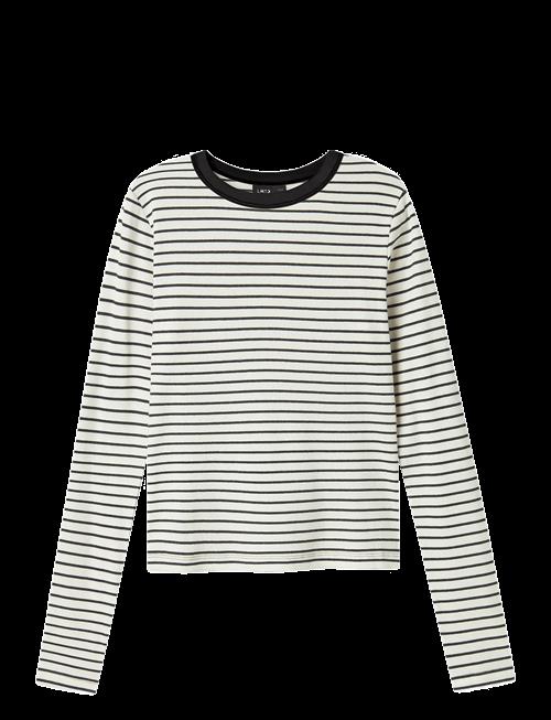 LMTD | Nlfhinaja Ls Stripe Short S Top Noos | 170-176
