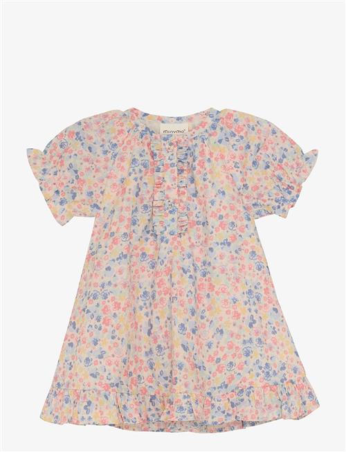 Minymo | Dress Ss Aop W. Lining | 68
