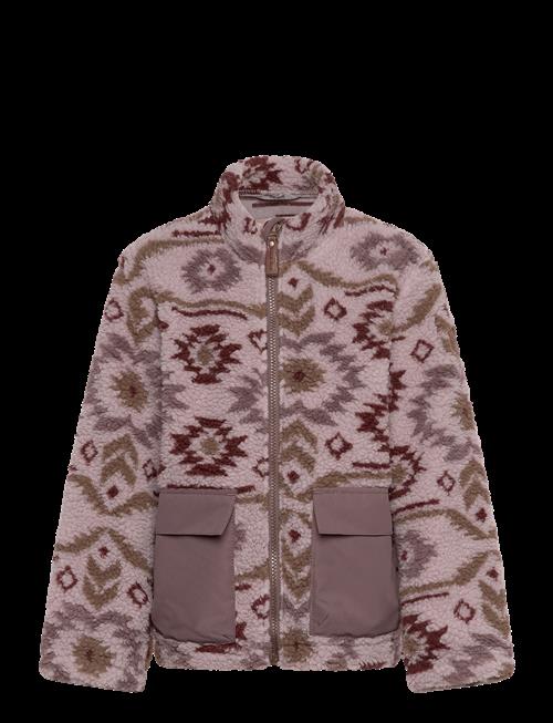 mikk-line | Teddy Mix Jacket Aop | 92
