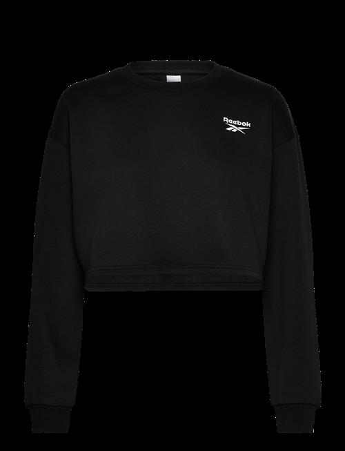 Reebok Classics | Id Small Logo Cropped Fleece Crewne | XS