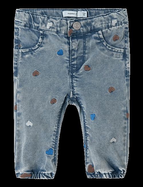 name it | Nbfrose Mom R Emb Jeans 5321-Yb H | 68