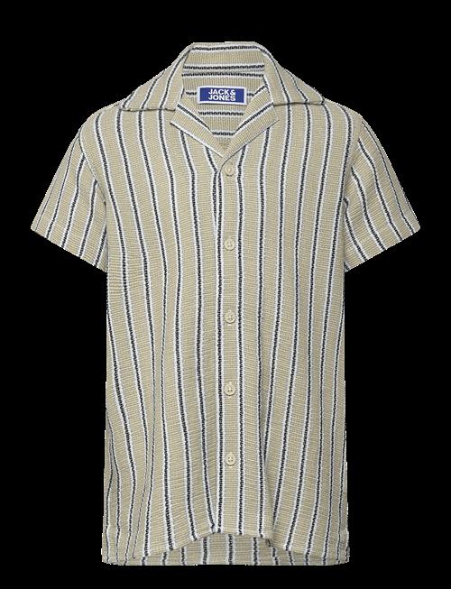 Jack & Jones | Jjecoba Stripe Resort Shirt Ss Sn Jnr | 140