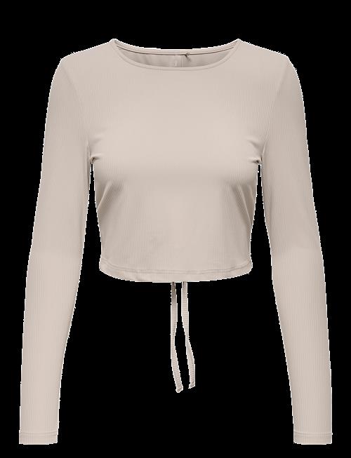 Only Play | Onphomie On Ls Cropped Rib Tee | L