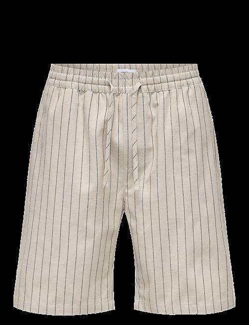 ONLY & SONS | Onstinus Loose 0256 Linen Shorts | XL