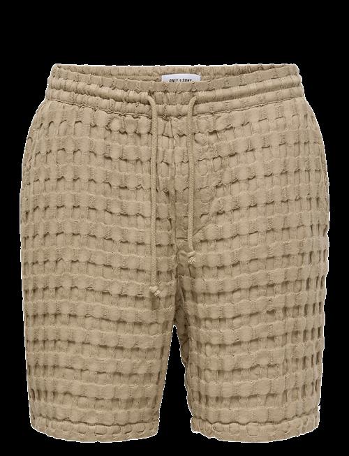 ONLY & SONS | Onstel Braddock Waffle Shorts | M