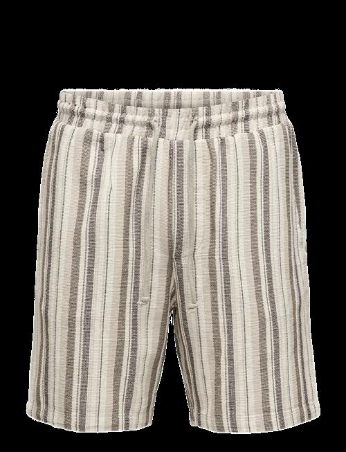 ONLY & SONS | Onstrev Life Reg Stru Stripe Shorts Noos | XS