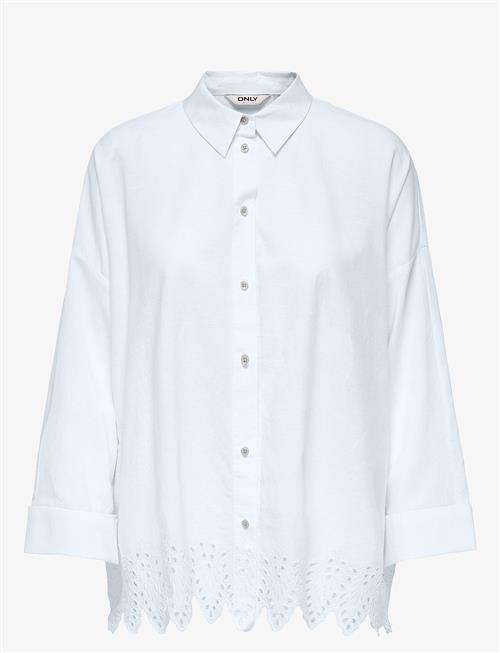 ONLY | Onlgraces Tulum Ls Emb Shirt Wvn | XS