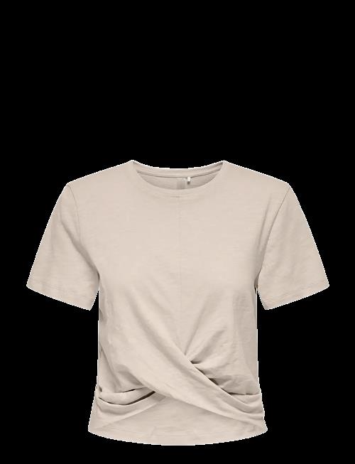 Only Play | Onpcute On Ss Crop Knot Jrs Top | S