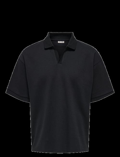 ONLY & SONS | Onscali Loose Ss Resort Polo Art | S