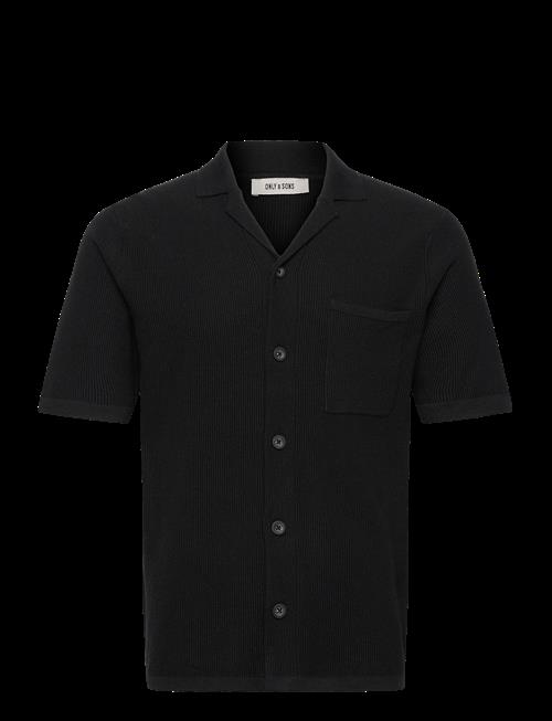 ONLY & SONS | Onstony Reg 12 Ss Waffle Shirt Knit | M