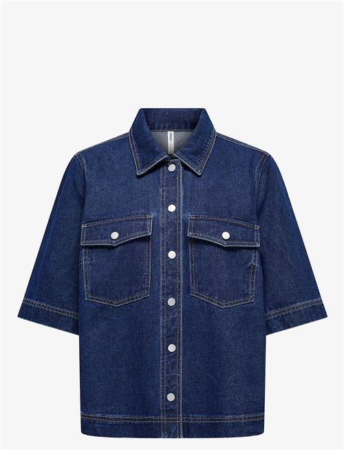 ONLY | Onlbelle S/S Shirt Dnm Gua Noos | L
