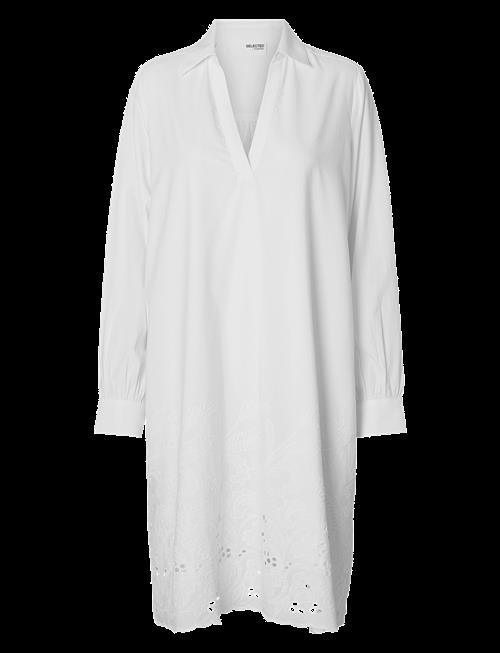 Selected | Slfdahlia Ls Short Broderi Dress B | 36
