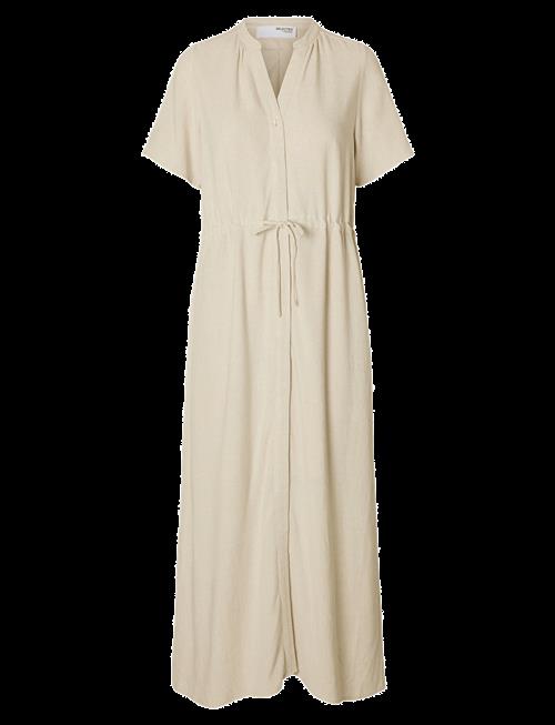 Selected | Slfviva-Damina Ss Ankle Sun Dress Noos | 36